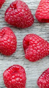 Preview wallpaper raspberries, berries, fruits, ripe