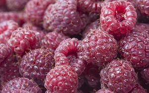 Preview wallpaper raspberry, berry, ripe