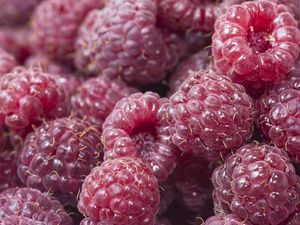 Preview wallpaper raspberry, food, berry, sweet, ripe