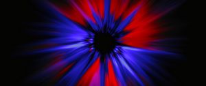 Preview wallpaper rays, bright, red, blue