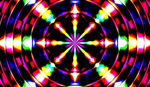 Preview wallpaper rays, circle, abstraction, colorful