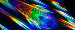 Preview wallpaper rays, colorful, iridescent, light, abstraction