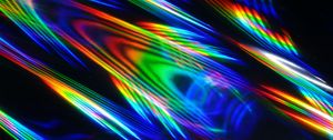 Preview wallpaper rays, colorful, iridescent, light, abstraction
