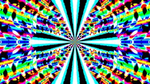 Preview wallpaper rays, fractal, kaleidoscope, abstraction, bright