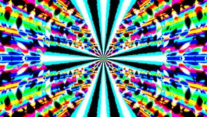 Preview wallpaper rays, fractal, kaleidoscope, abstraction, bright