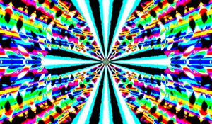 Preview wallpaper rays, fractal, kaleidoscope, abstraction, bright