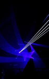 Preview wallpaper rays, glow, light, purple