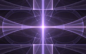 Preview wallpaper rays, intersection, shapes, transparent, purple