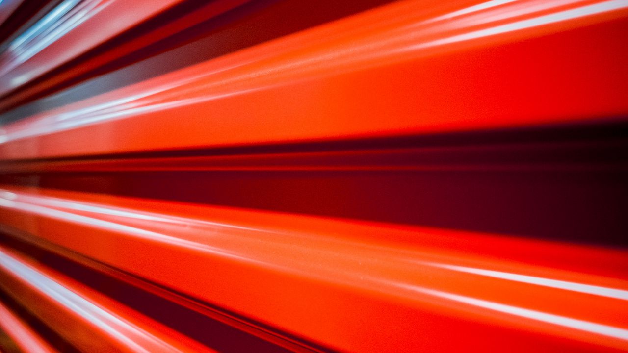 Wallpaper rays, laser, red, lines, abstraction