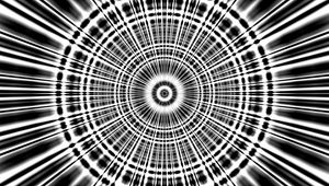 Preview wallpaper rays, lines, circles, shapes, abstraction, black and white