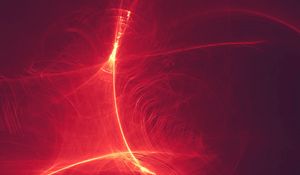Preview wallpaper rays, lines, distortion, red