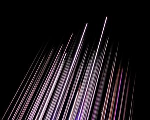 Preview wallpaper rays, lines, glow, purple