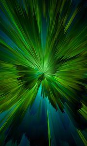 Preview wallpaper rays, lines, stripes, green, abstraction