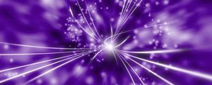 Preview wallpaper rays, radiance, glitter, purple