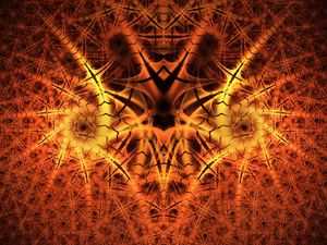 Preview wallpaper rays, shapes, pattern, glow, abstraction
