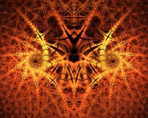 Preview wallpaper rays, shapes, pattern, glow, abstraction