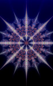 Preview wallpaper rays, web, pattern, glow, lines
