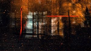Preview wallpaper rectangle, paint, splashes, blur