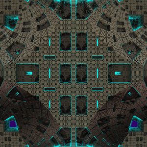 Preview wallpaper rectangles, dots, shapes, glow, abstraction