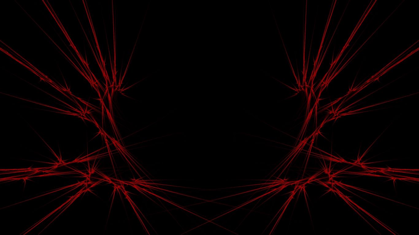 Download wallpaper 1366x768 red, black, abstract tablet, laptop hd  background