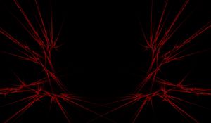 Preview wallpaper red, black, abstract