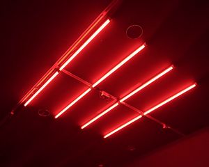 Preview wallpaper red, neon, glows