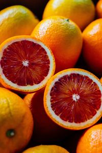 Preview wallpaper red oranges, oranges, citrus, fruits