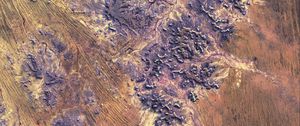 Preview wallpaper relief, landscape, nature, aerial view