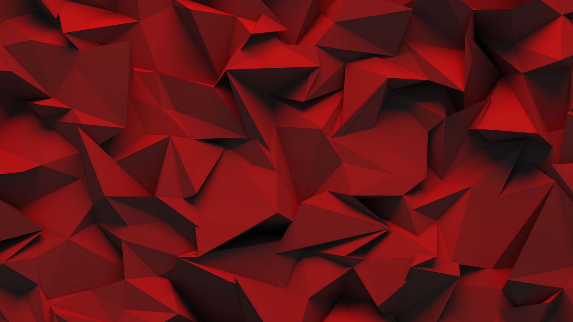 Download wallpaper 1920x1080 relief, red, texture, triangle full hd, hdtv,  fhd, 1080p hd background