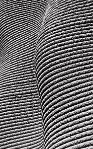 Preview wallpaper relief, texture, gray, lines, wavy