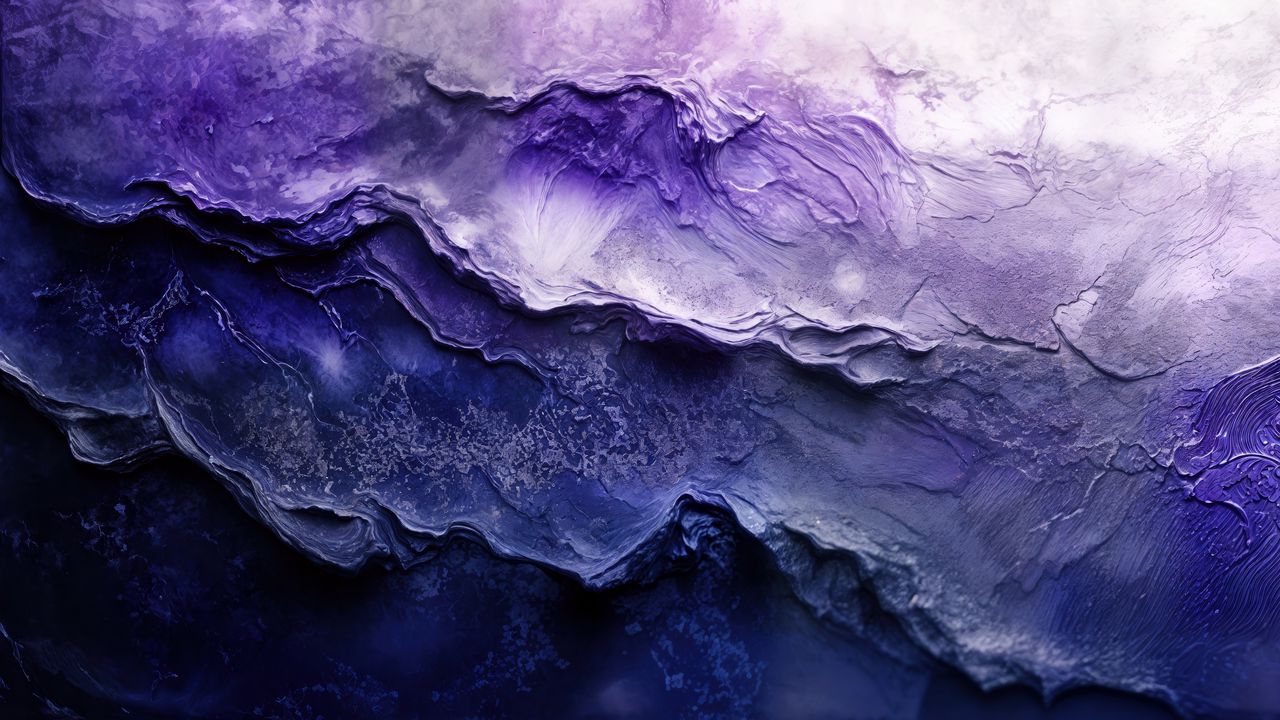 Wallpaper relief, waves, texture, purple