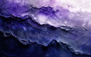 Preview wallpaper relief, waves, texture, purple