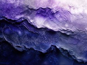 Preview wallpaper relief, waves, texture, purple