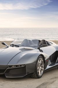 Preview wallpaper rezvani motors, beast, supercar, side view