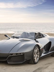 Preview wallpaper rezvani motors, beast, supercar, side view