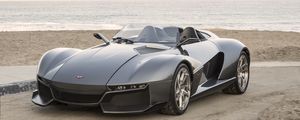 Preview wallpaper rezvani motors, beast, supercar, side view