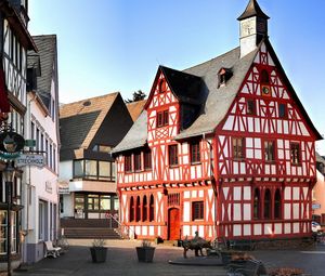 Preview wallpaper rhens, germany, street, building, alley, road