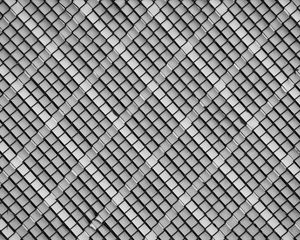 Preview wallpaper rhombus, grid, texture, black and white