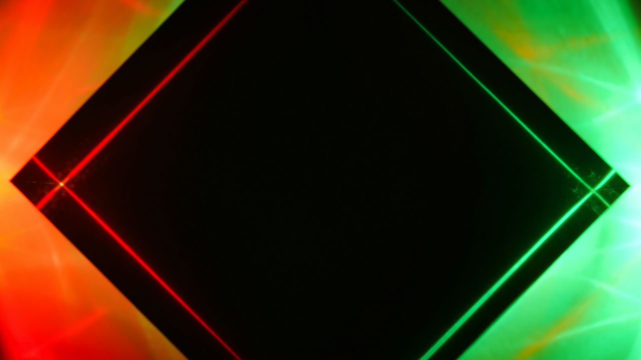 Wallpaper rhombus, neon, light, colorful, abstraction