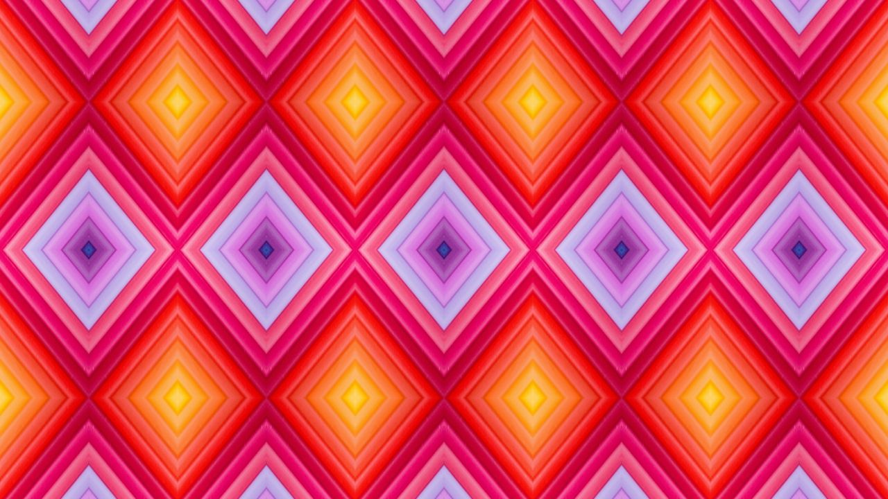 Wallpaper rhombus, patterns, texture, bright