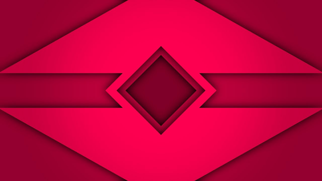 Wallpaper rhombus, pink, abstraction