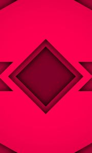 Preview wallpaper rhombus, pink, abstraction