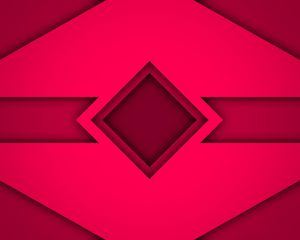 Preview wallpaper rhombus, pink, abstraction