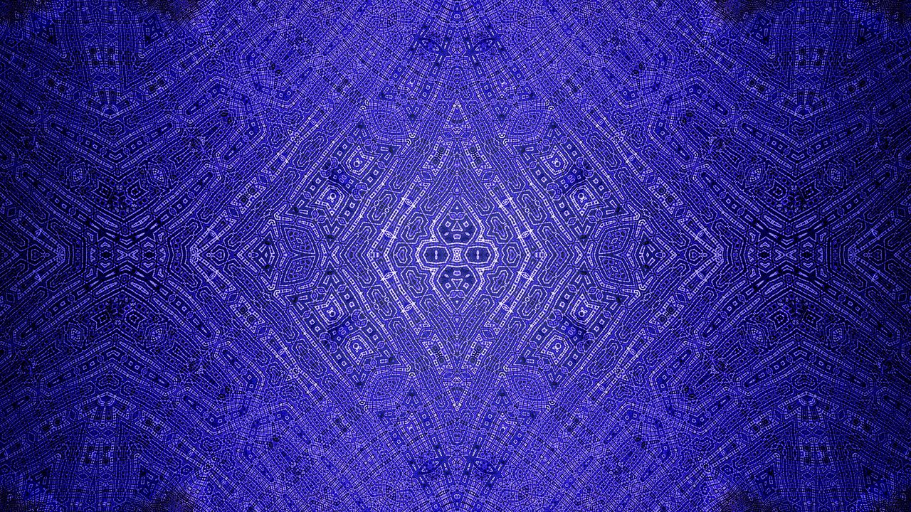 Wallpaper rhombuses, shapes, pattern, abstraction, blue