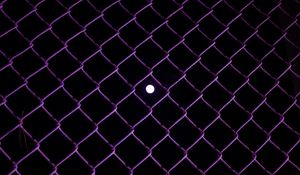 Preview wallpaper rhombuses, wire, moon, night