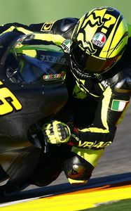 Preview wallpaper rider, motorcycle, motogp, valentino rossi, 2014