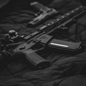 Preview wallpaper rifle, weapon, guns, black, army