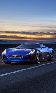 Preview wallpaper rimac, electric car, concept