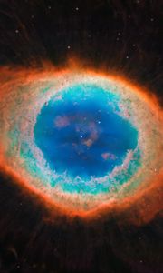 Preview wallpaper ring nebula, nebula, glow, stars, space