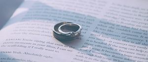 Preview wallpaper rings, engagement rings, book, couple, love